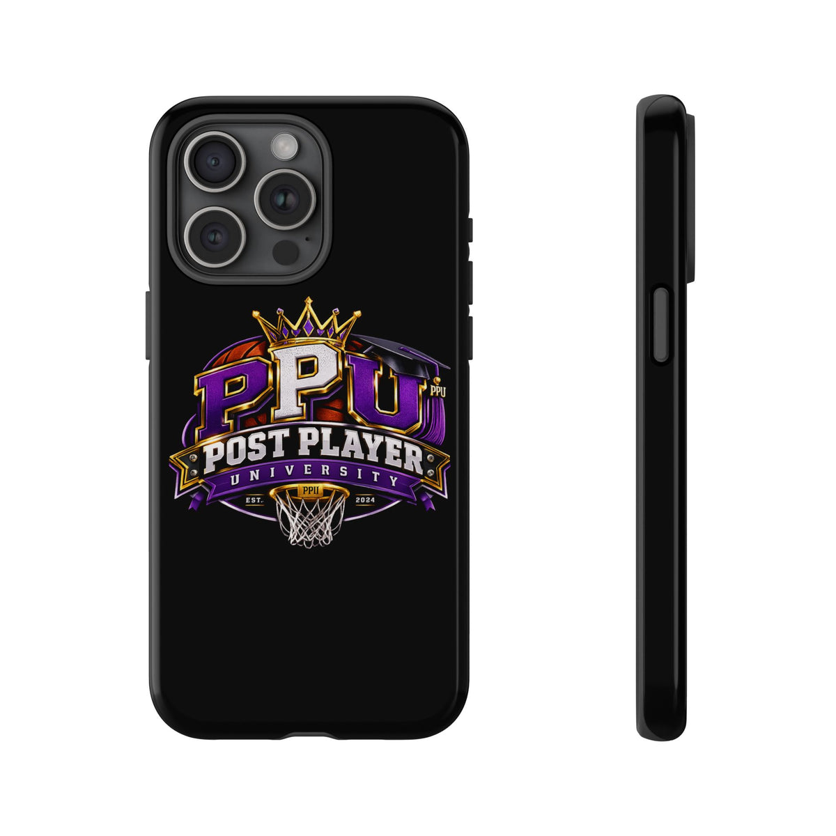 Post Player University Basketball Tough Phone Case — Protective Sports iPhone Cover
