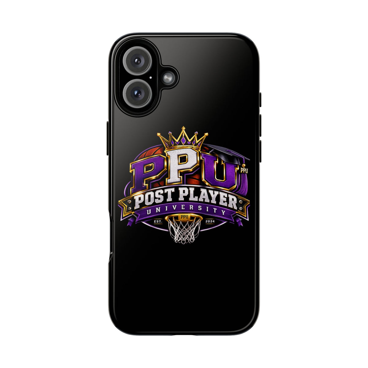 Post Player University Basketball Tough Phone Case — Protective Sports iPhone Cover