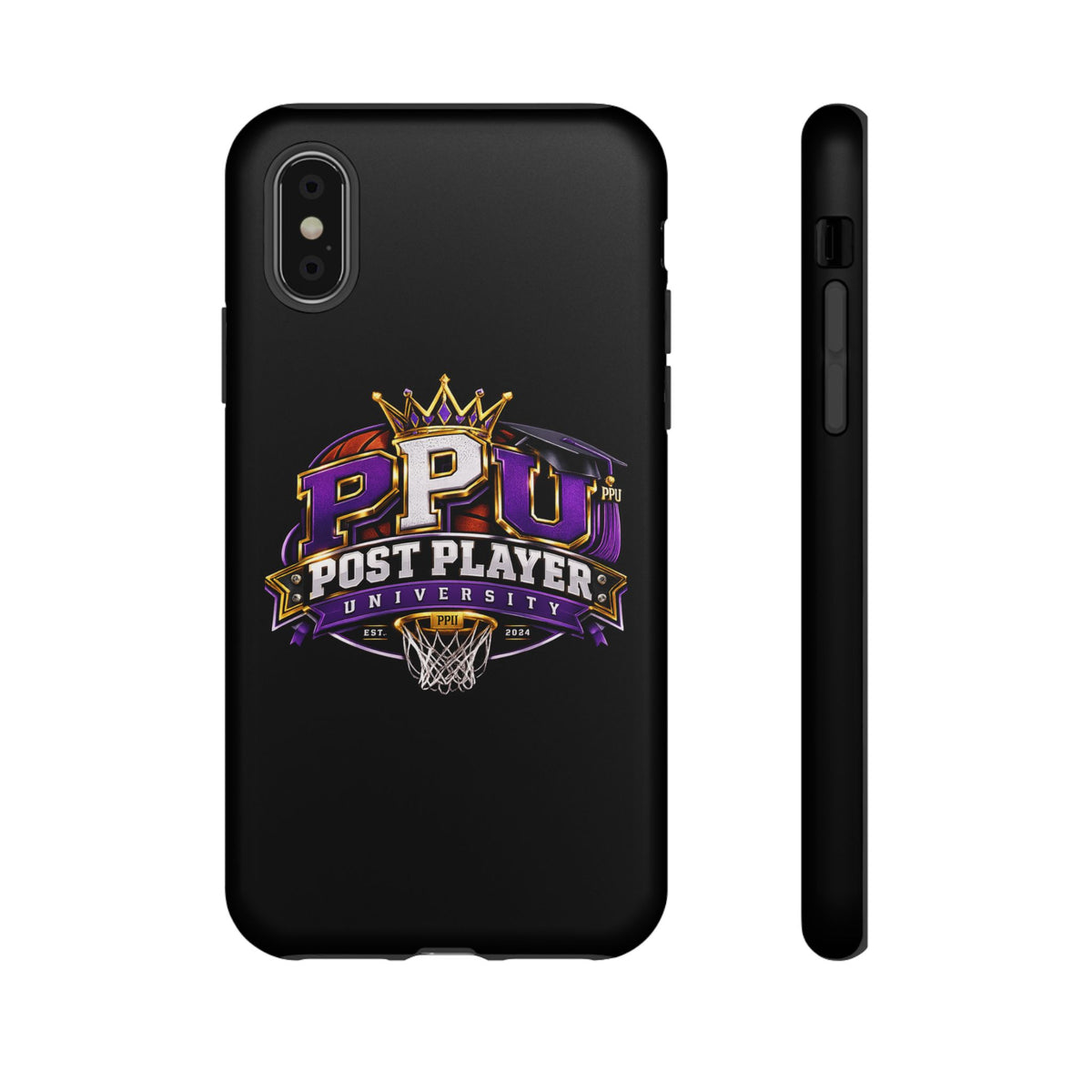 Post Player University Basketball Tough Phone Case — Protective Sports iPhone Cover