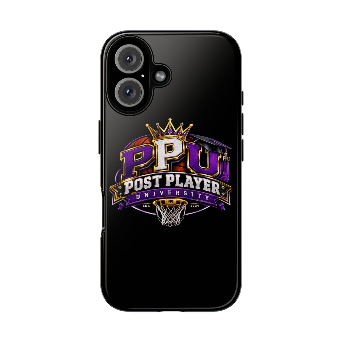 Post Player University Basketball Tough Phone Case — Protective Sports iPhone Cover