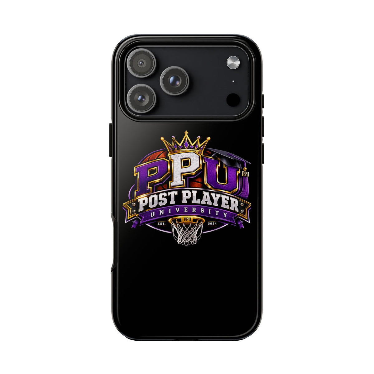 Post Player University Basketball Tough Phone Case — Protective Sports iPhone Cover