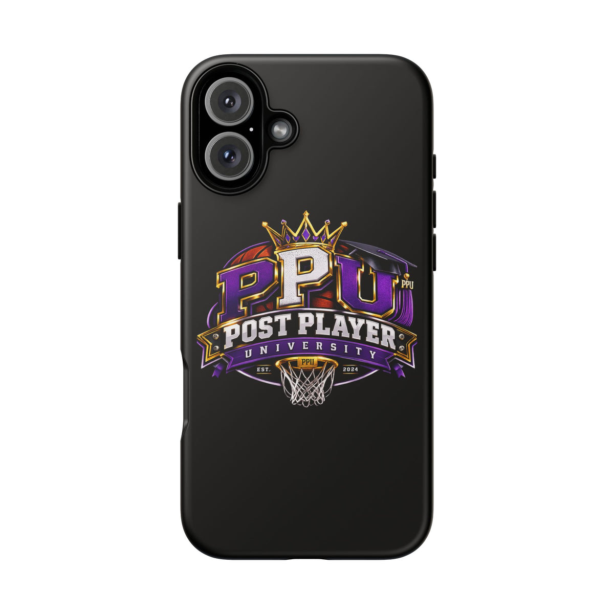 Post Player University Basketball Tough Phone Case — Protective Sports iPhone Cover