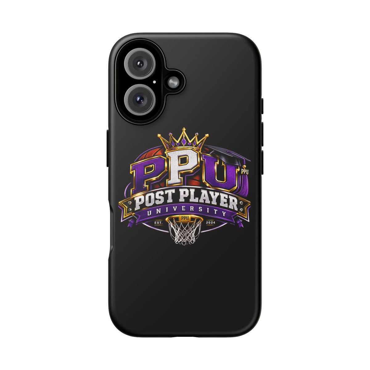 Post Player University Basketball Tough Phone Case — Protective Sports iPhone Cover