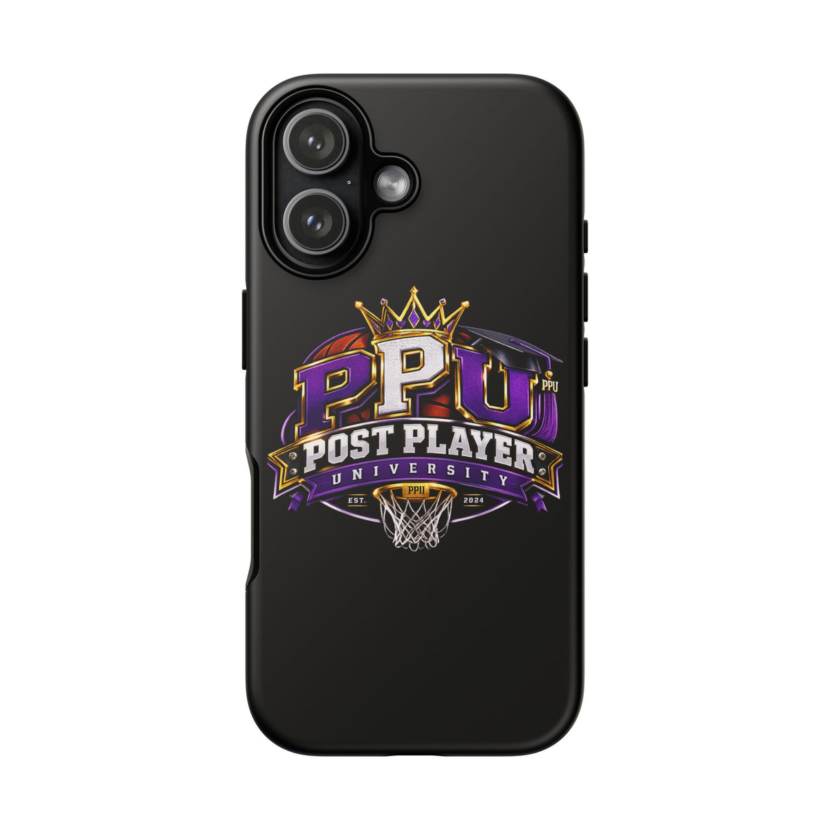 Post Player University Basketball Tough Phone Case — Protective Sports iPhone Cover